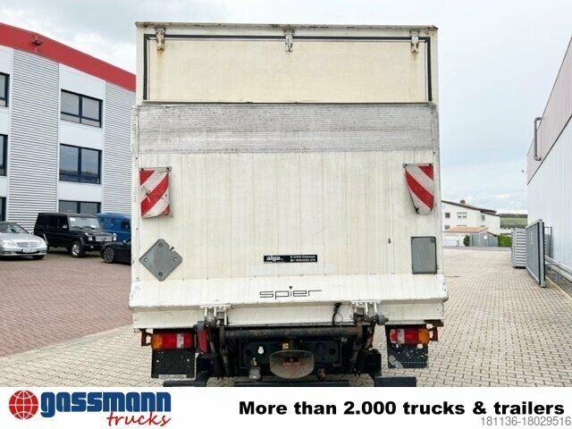 Dobozos furgon MAN TGL 8.180 4x2 BL mit MBB LBW