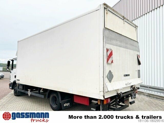 Dobozos furgon MAN TGL 8.180 4x2 BL mit MBB LBW