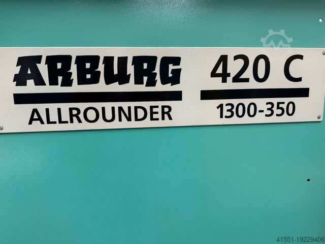 Spuitgietmachines ARBURG 420C-1300-350