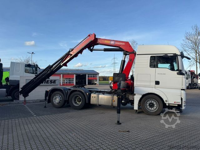 Autolaadkraan MAN TGX 26.440 6x2 mit HMF 3000-5 Kran Top Zustand