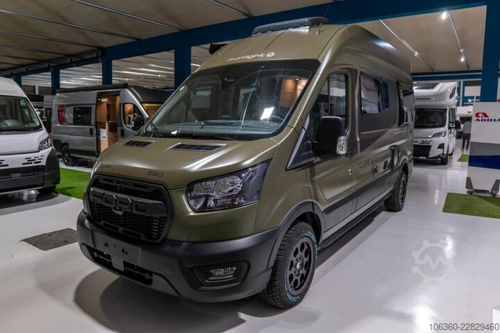 SUNLIGHT IBEX 603 D GREENTREK 4X4 MY 2027** MINI VAN CON W.C. NUOVO SUNLIGHT IBEX 603 D Greentrek 4x4 MY 2027**