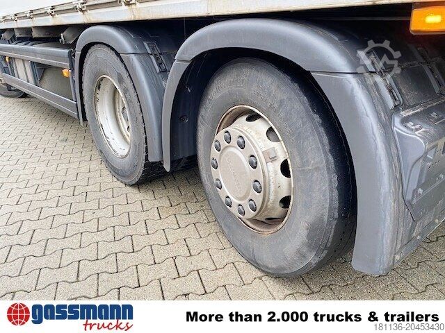 Vrachtwagen met bakwagen Scania R450 LB 6x2-4 Getränkekoffer, Retarder,
