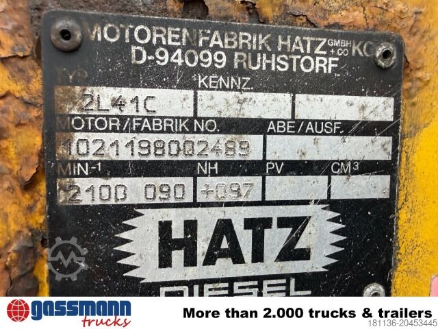 Pótkocsi Faehndrich AG TKS-Z13 Asphaltkocher