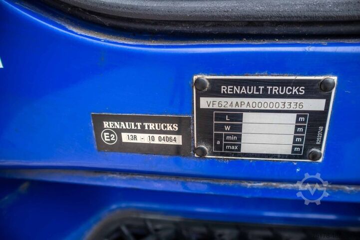 BDF rendszer RENAULT PREMIUM 380DXI+E5/EEV+HAYON