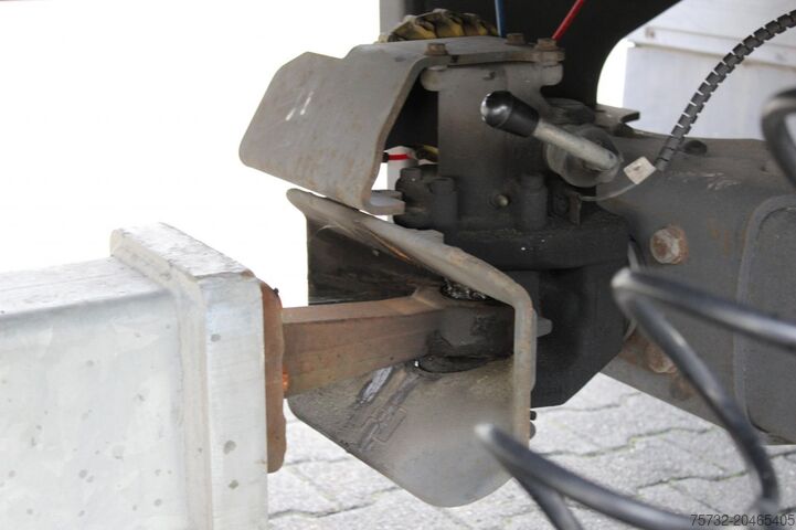 Open aanhangwagen met zeil Fruehauf Fruehauf 2-Achser SAF Edscha Alu Bordwände