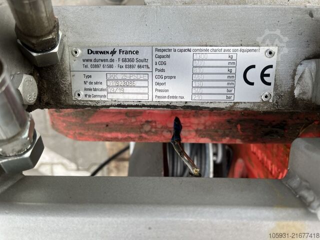 Appliance clamp Durwen UKK 25-PSD-E