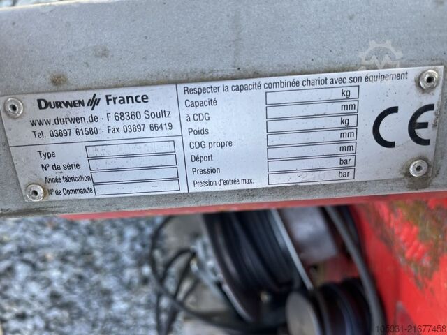 Kutu kelepçesi Durwen UKK 25-PSD-E