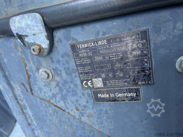 Dizel forkliftler Linde H25D-02