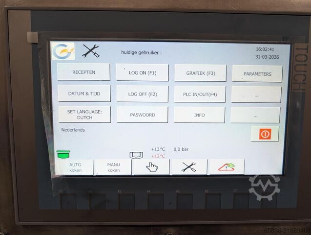 Kocioł warzelny Berief KIPPKO 1200L Berief KIPPKO 1200L cooking kettle