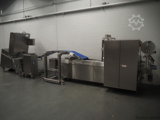 Snij- en verpakkingslijn Treif/variovac Divider 660+ / 420. OL0707