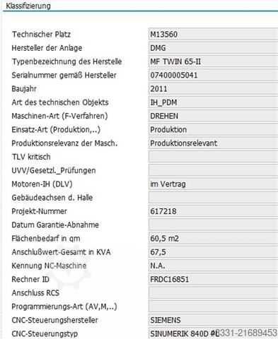 CNC Turning- and Milling Center GILDEMEISTER MF TWIN 65-II