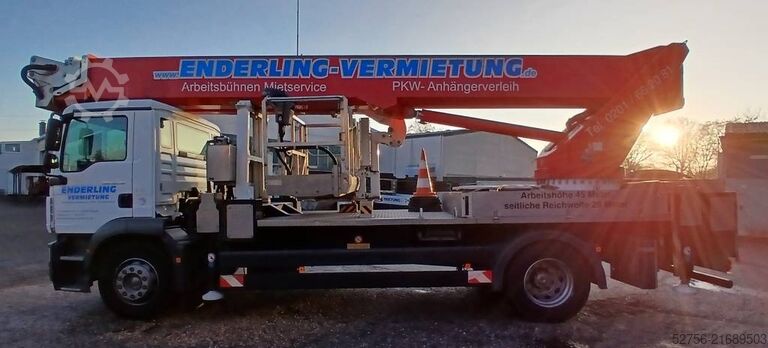 Vrachtwagenhoogwerker Palfinger / Wumag WT 450