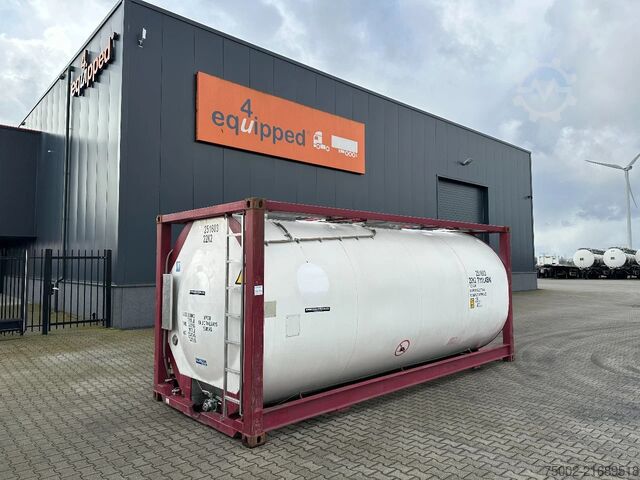 Tankcontainer CIMC tankcontainers 20FT ISO /  25.010L / 22K2 / L4BH / T12 / steam...