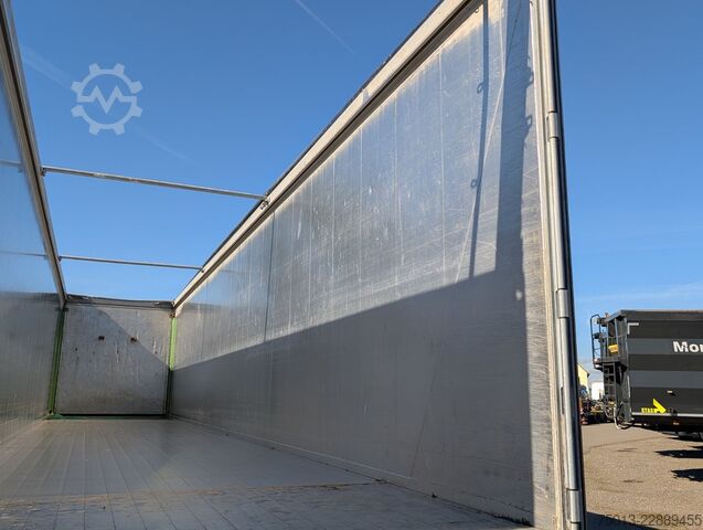Semi-remorque à plancher roulant KRAKER 92 cbm, 8 mm Boden, Liftachse, BPW, MIETEN?