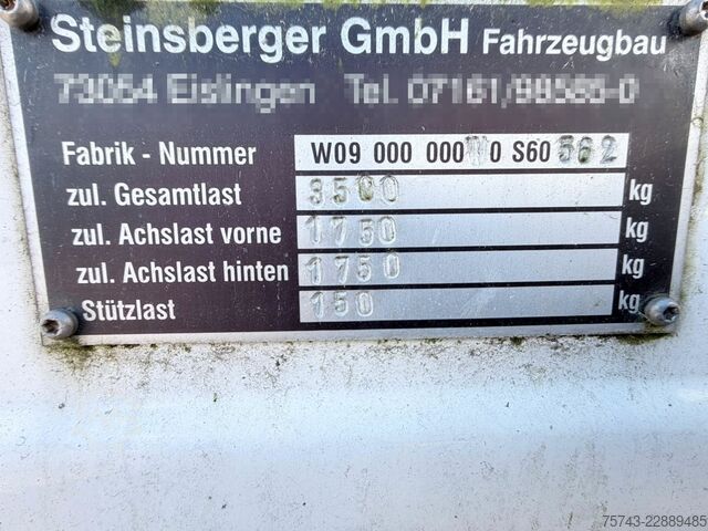 Hestetransporttrailer  ANKA  3 Pferd3,5t  Pferdeanh. Wohn. Dusche