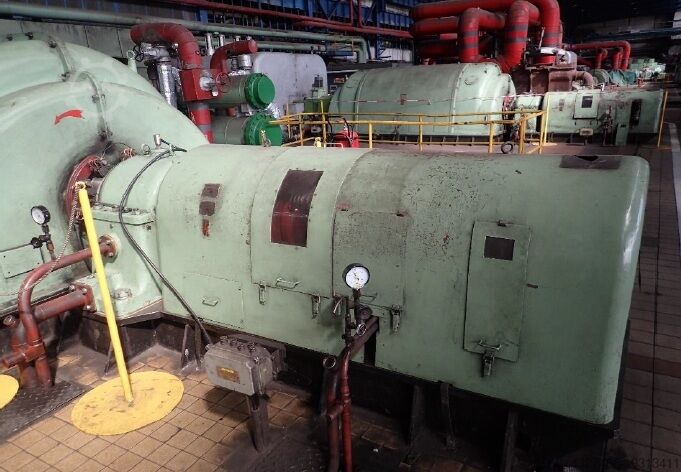 Turbină cu abur 1. Brněnská strojírna Turbogenerator set 25MW
