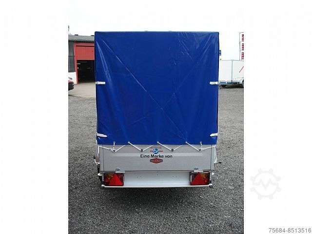 Flatbed / presenning Tpv Trailers EU2 Profi Plane und Spriegel