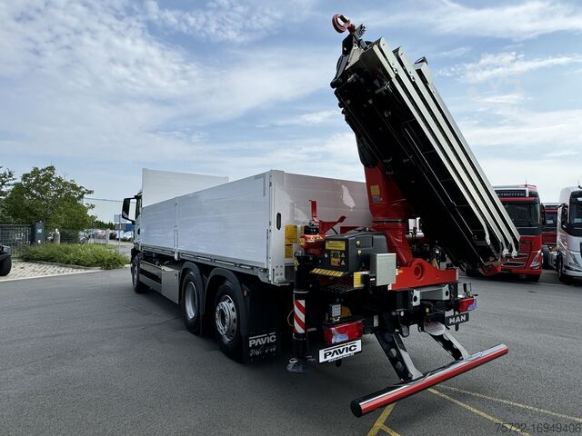 Mobiele kraan MAN TGS26.480/520 6x2-4BL Ladekran nach Wahl