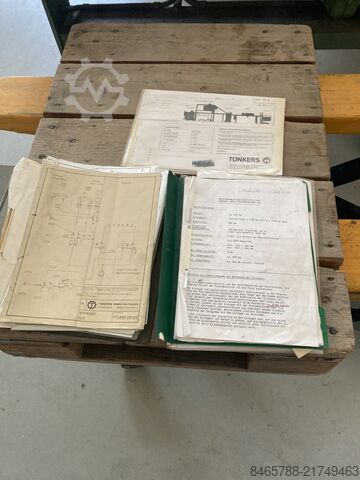 Macchina rilegatrice Tünkers Typ Vorwärts 1100