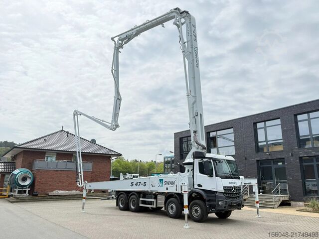 Betonpumpe Mercedes-Benz Arocs 4142 Mercedes-Benz Arocs 5 4542 8x4 SWAN ...