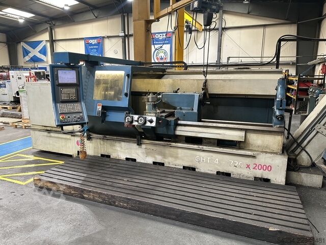 Τόρνος CNC με κεντρικό άξονα Geminis GHT4 - 720 x 2000