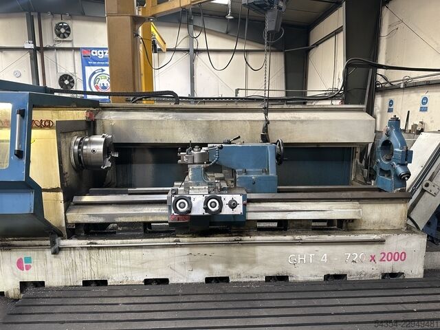 Τόρνος CNC με κεντρικό άξονα Geminis GHT4 - 720 x 2000