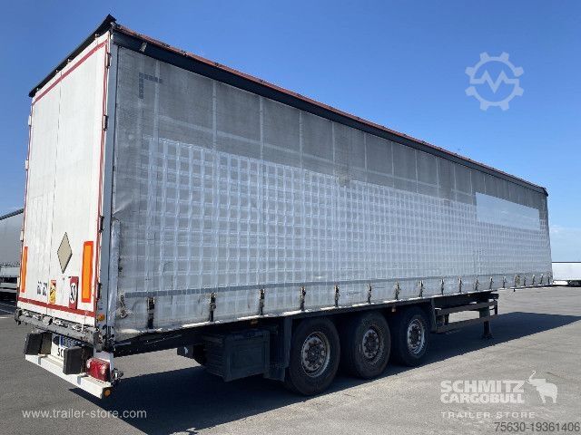 Åben sættevogn med presenning Schmitz Cargobull Semitrailer Curtainsider Standard