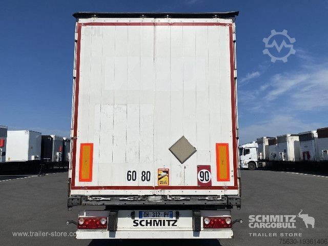 Åben sættevogn med presenning Schmitz Cargobull Semitrailer Curtainsider Standard