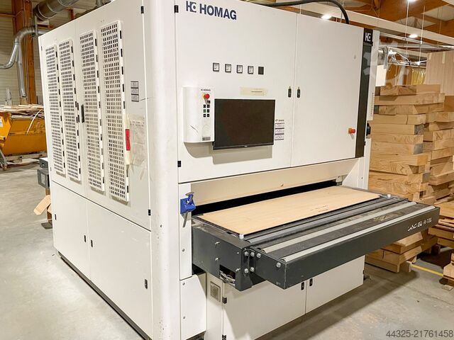 Verticaal slijpen van bovenaf HOMAG SANDTEQ W-700