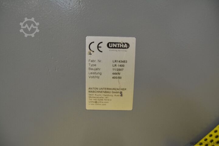 Holzzerkleinerer Untha LR1400