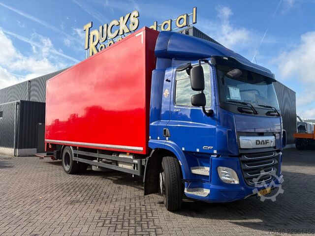Kuffert DAF CF 230 + DHOLLANDIA LOADLIFT + 19 TON + BOX 7,4...