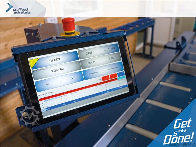 Testere ölçüm durağı, 6m ProfiFeed Technologies ProfiStop Alpha (Optimiser Software)