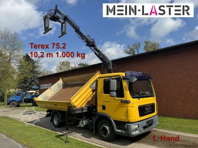 Mobile crane UNIMOG U 1700 Hiab 100 AW Kran 15,8 m max. 4,45 t