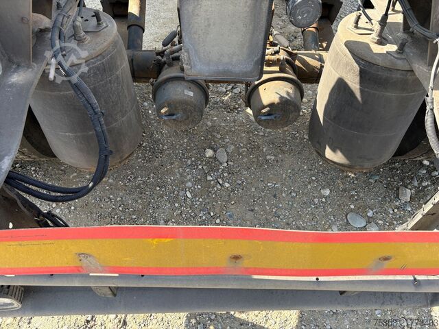 Reboque de chassis intercambiável x 15xLafette Zwilling Verzinkt lange Bälge