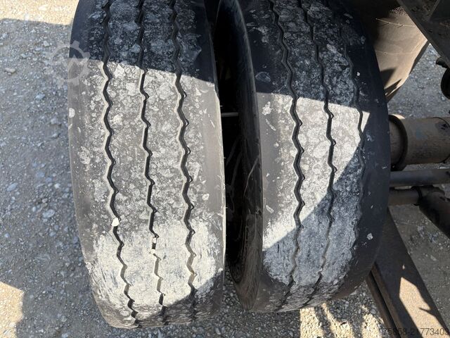 Reboque de chassis intercambiável x 15xLafette Zwilling Verzinkt lange Bälge