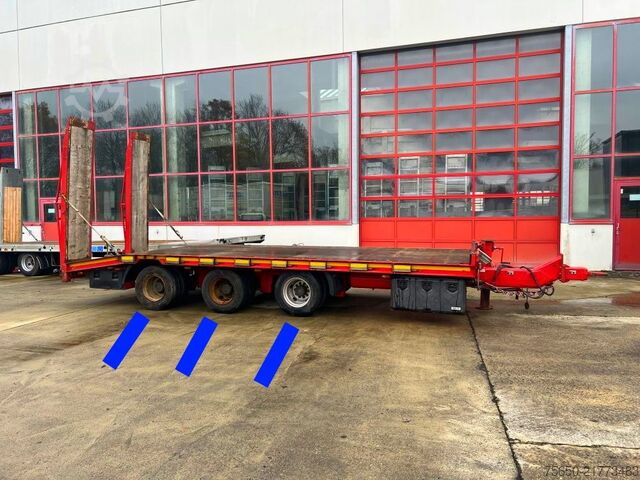 Nízkoložný přívěs  3 Achs  Tridemtieflader- Anhänger