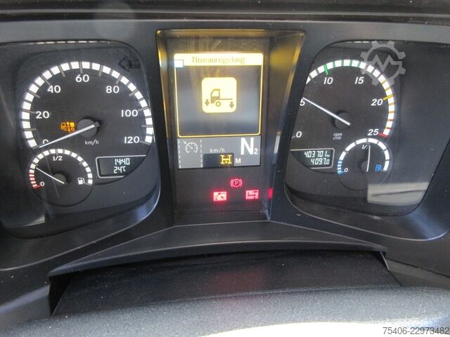 Vrachtauto met open laadbak mercedes-benz 2543 L 6x2 Antos Palfinger Kran PK22.001, Funk