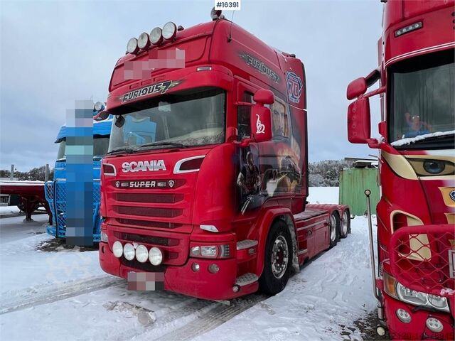 Scania R580 6x2 tractor unit w/ hydraulics