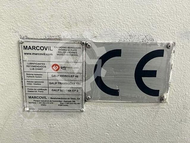 Giętarka okrągła Marcovil - Stölting MCH 4R 1500/5 CNC