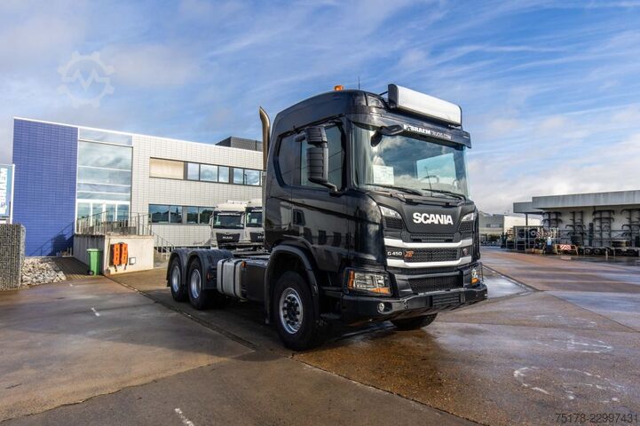 SCANIA G450 XT + Mešač sa PTO SCANIA G450 XT + Mixer PTO