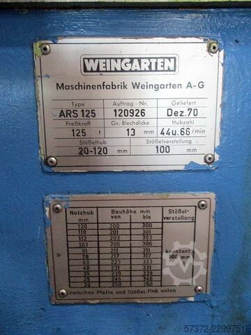  Weingarten ARS 125