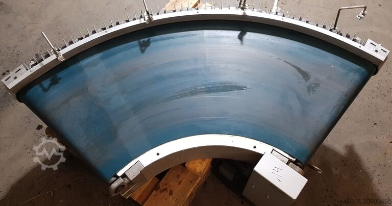 Transportador de correia curvo à direita Transnorm GKF 90°-810-600 IR600 TS1500-100