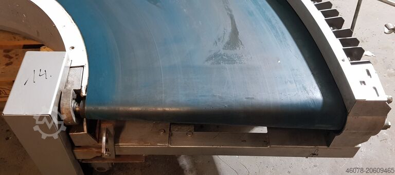 Transportador de correia curvo à direita Transnorm GKF 90°-810-600 IR600 TS1500-100