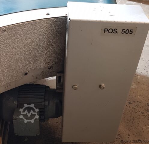 Transportador de correia curvo à direita Transnorm GKF 90°-810-600 IR600 TS1500-100