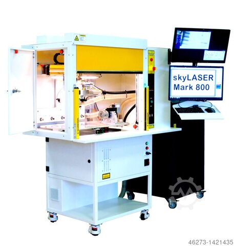 FASER Markierungslaser mit großer Tür PFEIFER technology skylaser MARK FASER