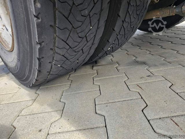 Φορτηγό πλατφόρμα με μουσαμά DAF DAF CF 310 Space Cab, Gardine, Ladebordwand 1,5