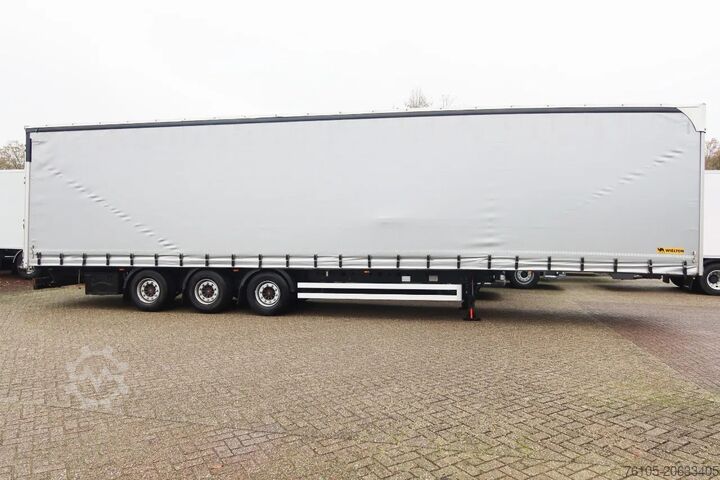 Schuifzeilen Wielton Mega Trailer with Terberg King Lifter contructi...