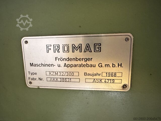 Provlačenje mašina Frömag KZM32/300
