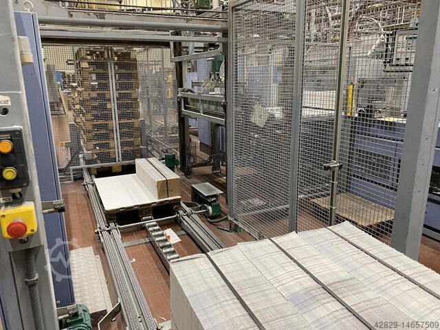 Stangenausleger mit Palettierer RECMI HD 1200