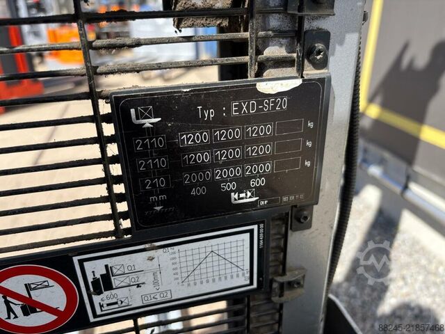 VS-22866 Elektrische DUO stapelaar Still EXD SF20 STILL EXD SF20